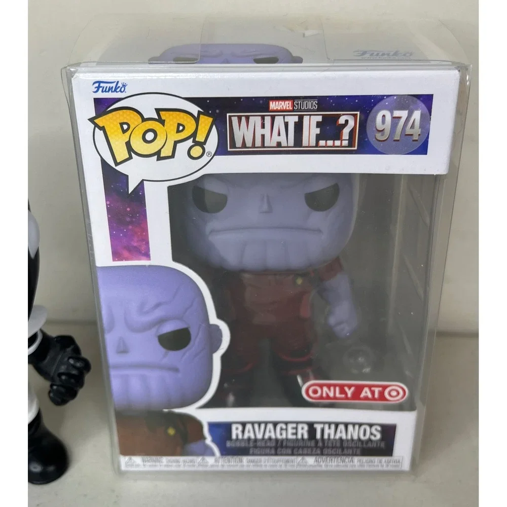 Funko Pop Marvel Venomized Thanos 510 Loose & Ravager Thanos 974 Target Exc